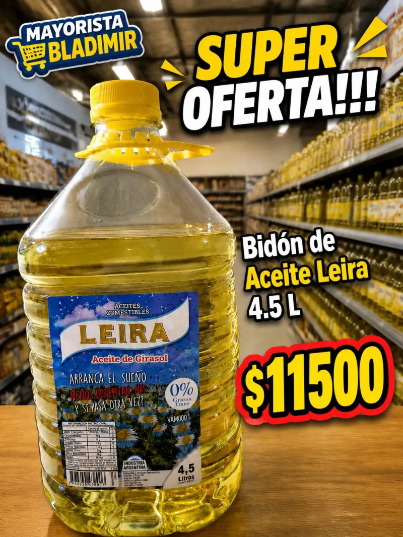 Aceite Leira 4,5L