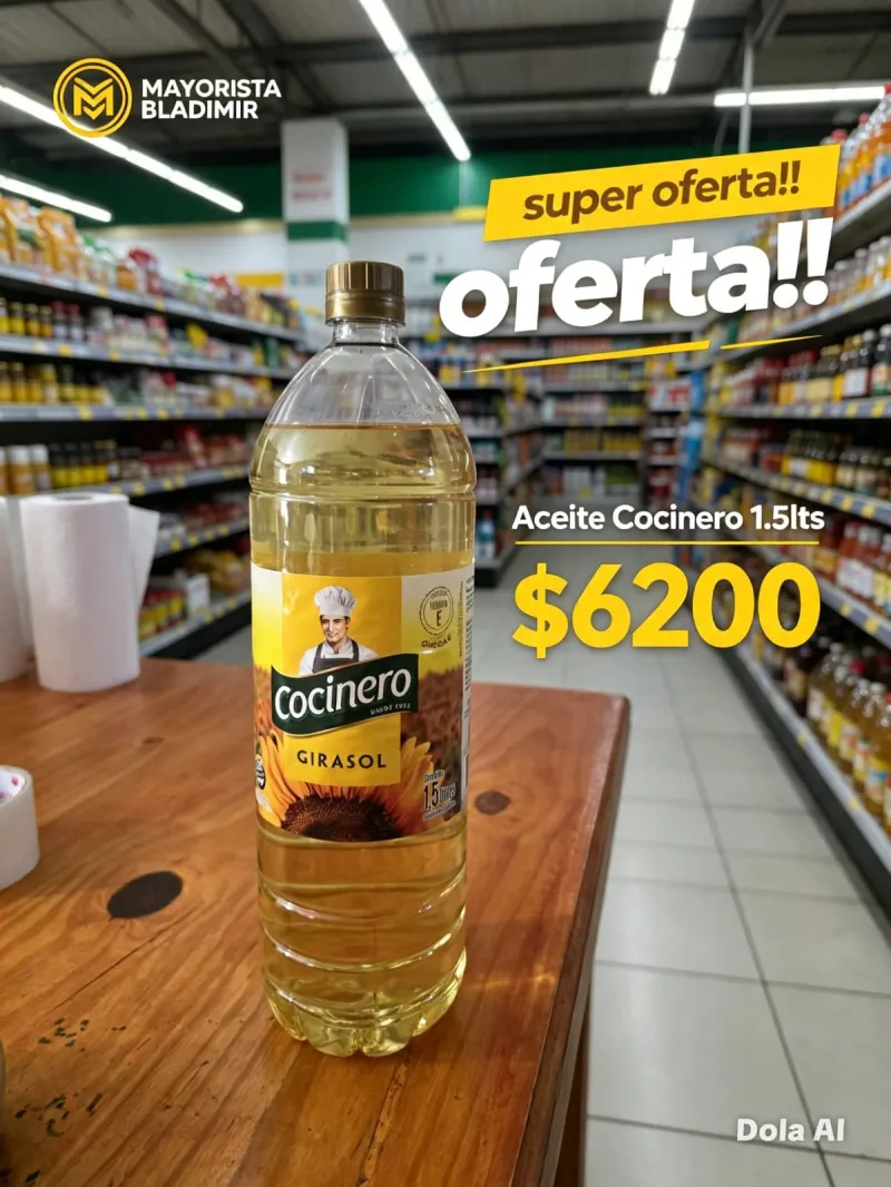Aceite Cocinero 1,5L