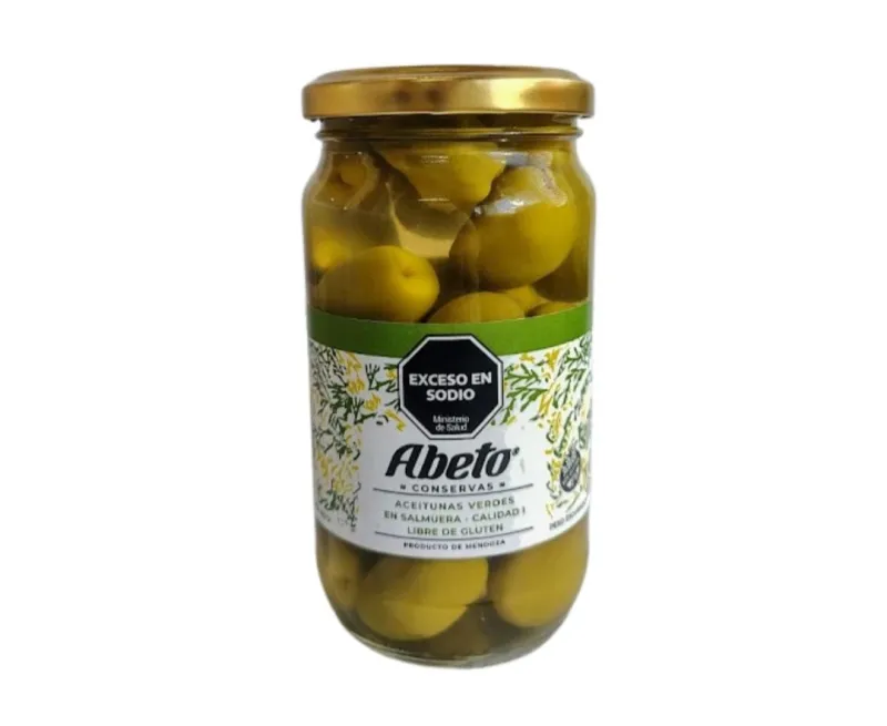 Aceituna en frasco