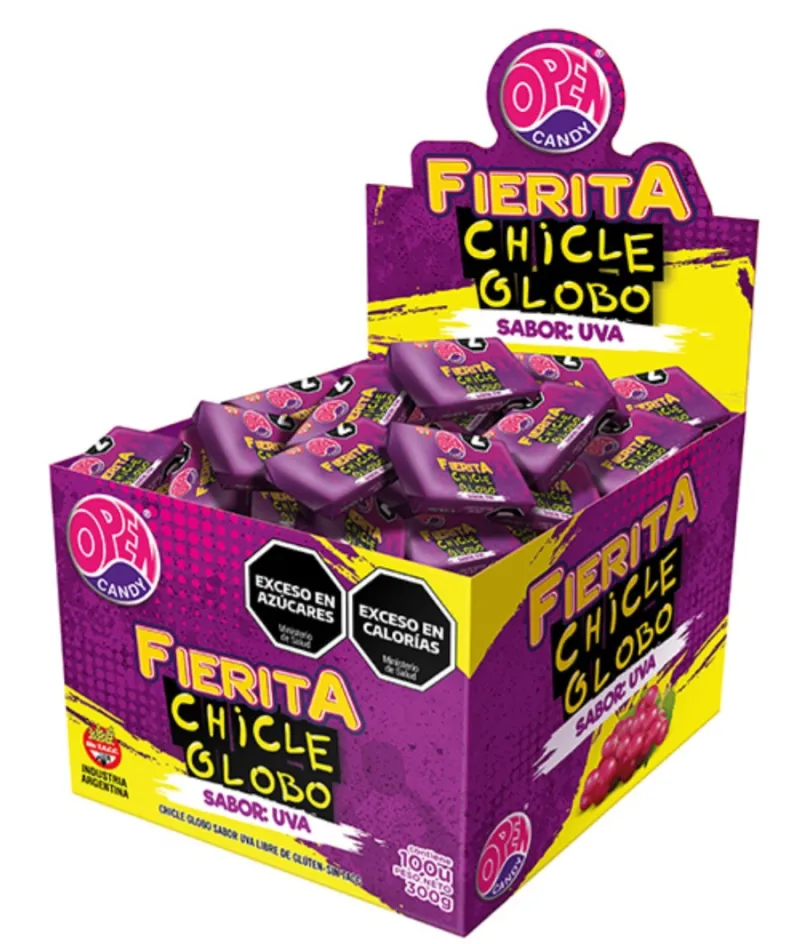 Chicle Fierita Uva