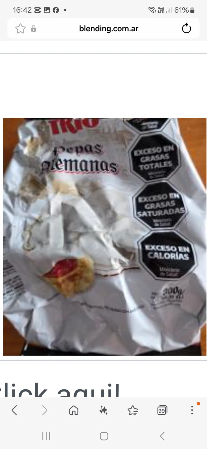 Galletitas Trio Alemanas
