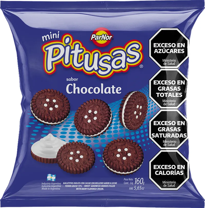 Galletitas Pitusa Chocolate