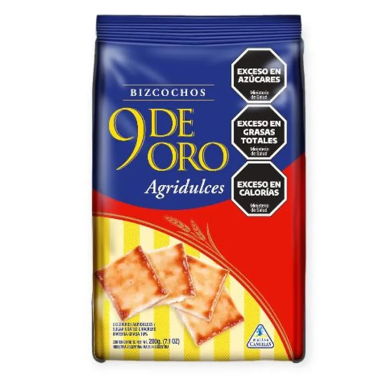 Galletita 9 de oro Agridulce