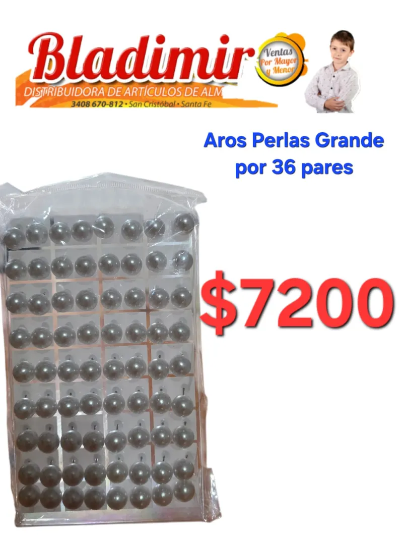 Blister Aros Perla Mediano