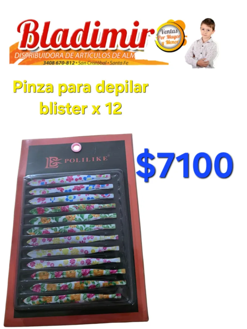 Blister Pincita  de depilar