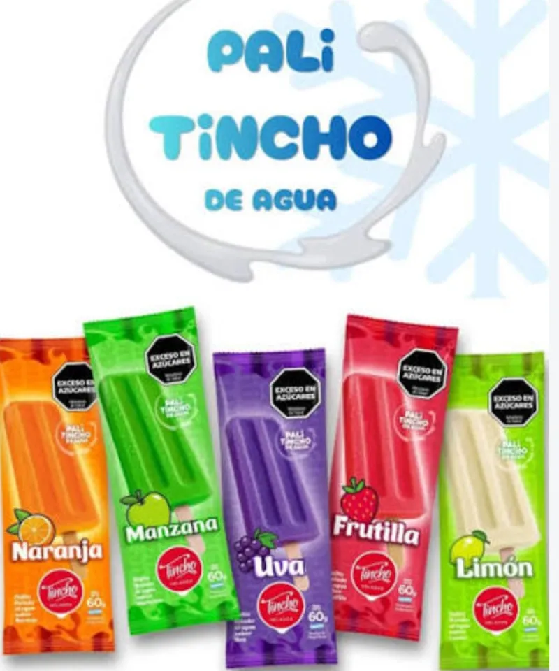 Helado de Agua Frutilla
