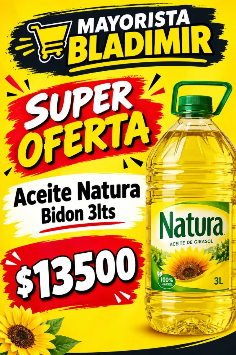Aceite Natura Bidon 3lts