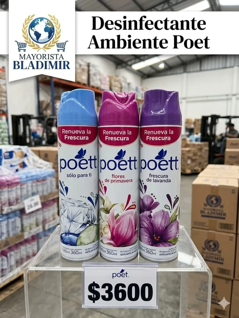 Desinfectante Poet Aerosol