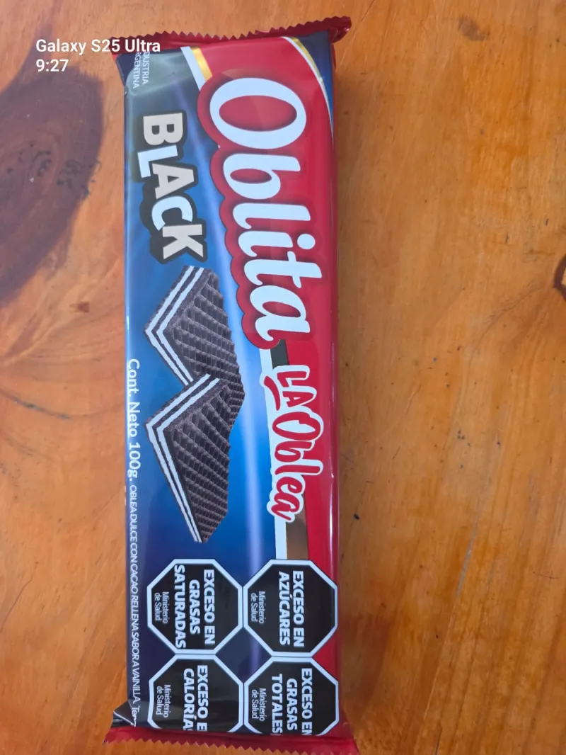 Galletitas Obleas Black