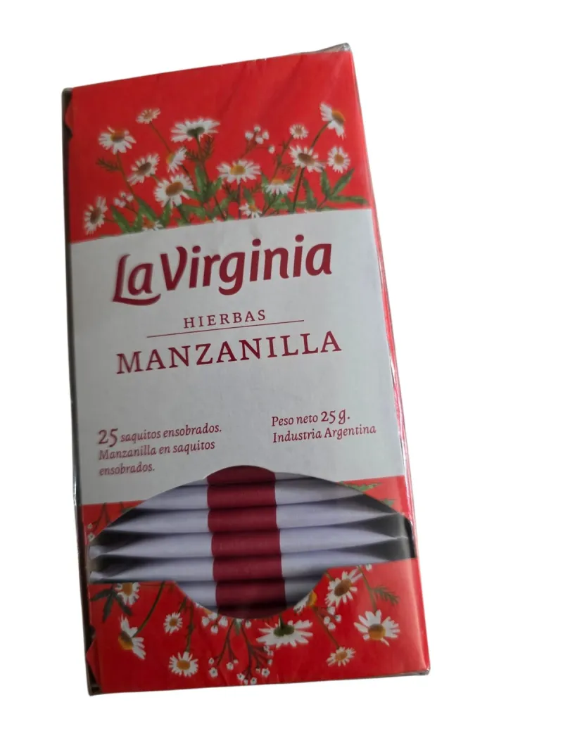 Te Manzanilla La Virginia x 25