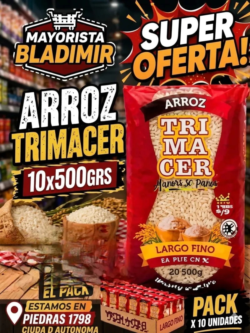 Arroz Trimacer